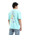 Sky blue unisex oversized T-shirt – Party In Mind by NAS Trends