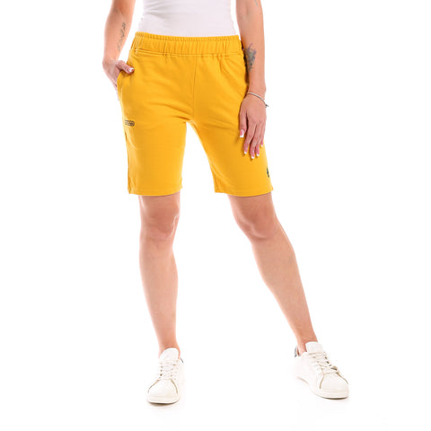 Mustard unisex shorts – Icon by NAS Trends