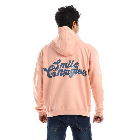 Contagious Unisex Oversized Hoodie-Rose
